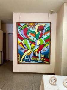 天野郁夫展（油彩画・書）