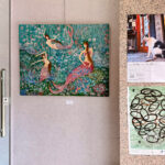 鈴木典子（洋画）土屋祥琴（かな書道）展