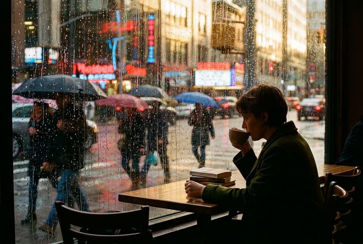 Multilayered Street Photo